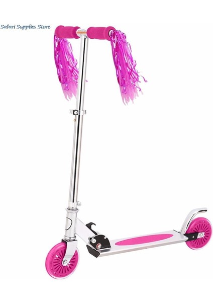 Mor Tarzı Bisiklet Direksiyon Püskülü Bisiklet Tutma Kolları Süsleme Pe Şeritler Üç Tekerlekli Çocuk Kız Scooter Tutma Kolları Püsküller 1 Çift (Yurt Dışından) fiyatları