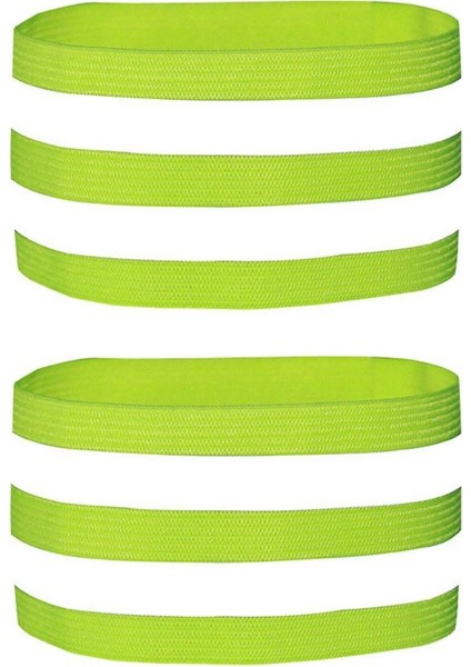 Yeşil Stil Yüksek Görünürlük Yansıtıcı Bileklikler Koşu Için Uygun Kol, Bilek, Ayak Bileği Için Yansıtıcı Giysi Şeritleri (Yurt Dışından)