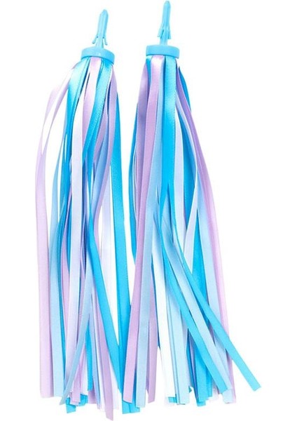 No.2 Tarzı 2 Adet Bisiklet Direksiyonu Fırfır Renkli Püskül Çocuklar Çocuklar Bisiklet Dekor Şerit Püskül Polyester Bisiklet Aksesuarları (Yurt Dışından) fırsatları