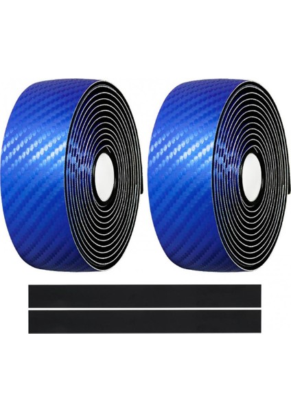 Mavi Stil 2 Adet Yol Bisikleti Direksiyon Bandı Titreşim Emici Eva Pu Sap Bandı Kaymaz Yarış Bisikleti Direksiyon Bandı Bisiklet Parçaları (Yurt Dışından)