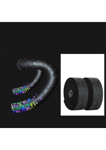 Yeşil Stil Yarış Bükme Sap Bandı Kaymaz Şok Emici Ter Emici Bisiklet Gece Sürüş Ekipmanı Bisiklet Reflektif Bandı (Yurt Dışından) modelleri