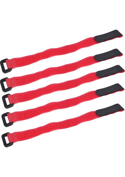 20X300MM Kırmızı Stil 5 Adet Bisiklet Direksiyon Askı Tutucu Bisiklet El Feneri Bağlama Ipi Bandaj Universal Naylon Yapışkan Bağ Tutucu Sabit Ürünler Bisiklet Kayışı (Yurt Dışından)