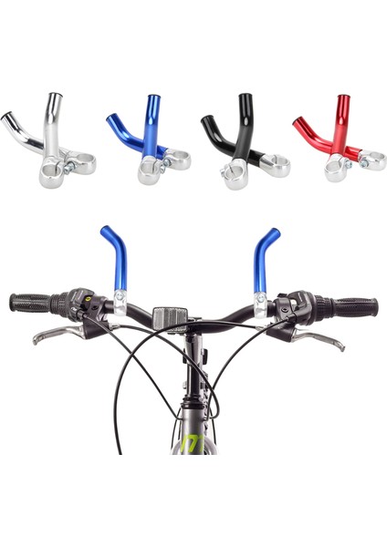 Rd Stili 1 Çift Bisiklet Dinlenme Tutacak Alüminyum Alaşım Ultra Hafif Menteşeli Yardımcı Sürüş Boynuz Dinlenme Direksiyonu - (Yurt Dışından) fiyatları