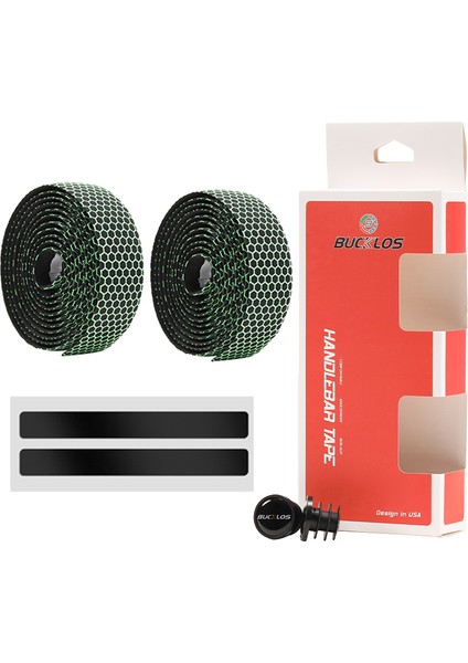 Yeşil Tarzı Bucklos Bisiklet Direksiyon Bandı Yumuşak Dayanıklı Direksiyon Kayışı Yol Bisikleti Direksiyon Bandı Bisiklet Aksesuarları 3mm Kalınlık (Yurt Dışından)