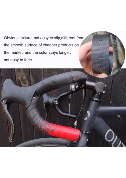 Yeşil Stil Eva Bisiklet Direksiyon Bandı Nefes Alabilen Kaymaz, Yol Bisikleti Direksiyon Şeritleri Titreşim Önleyici Bisiklet Direksiyon Bandı (Yurt Dışından) fırsatları