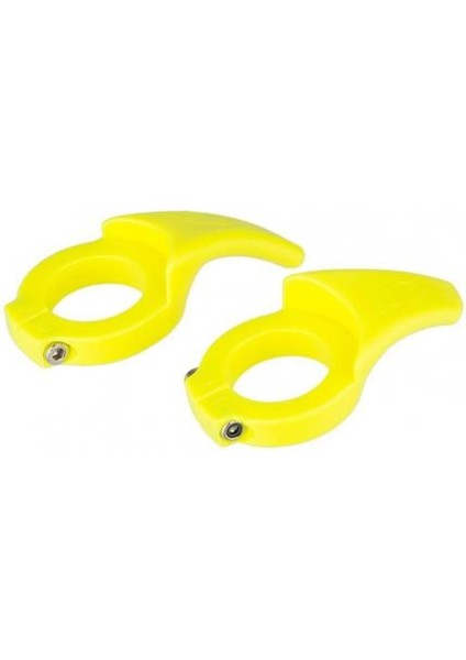 Sarı Stil Mtb Boynuz Kolu Yardımcı Kolu Ikiz Kolu Güçlü Plastik Dayanıklı Bisiklet Küçük Yardımcı Direksiyon (Yurt Dışından)