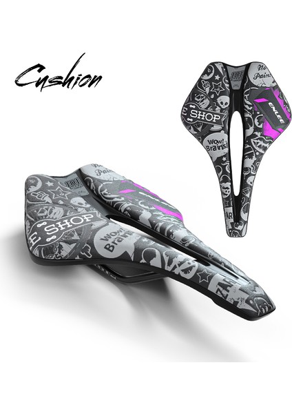 Renk 5 Tarzı Enlee Bisiklet Sele Mtb Dağ Yol Bisiklet Koltuğu Hollow Nefes Alabilen Bisiklet Koltuğu Rahat Şok Emici Bisiklet Sele Trend (Yurt Dışından) modelleri