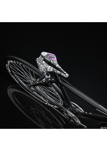 Renk 5 Tarzı Enlee Bisiklet Sele Mtb Dağ Yol Bisiklet Koltuğu Hollow Nefes Alabilen Bisiklet Koltuğu Rahat Şok Emici Bisiklet Sele Trend (Yurt Dışından) fırsatları