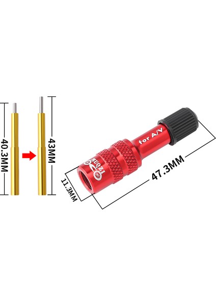 Glod Stili Muqzı Bisiklet Çatalı Valf Adaptörü Schrader Hava Çatalı Şişirme Valf Adaptörü Mtb Yol Bisikleti Çatal Aksesuarı (Yurt Dışından) indirimleri