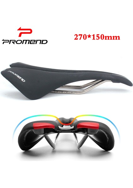Kırmızı Stil Promend Bisiklet Koltuğu Pu Deri Mtb Selle Şok Emici Yol Bisikleti Koltuğu Rahat Bisiklet Koltukları Yarış Parçası (Yurt Dışından) fiyatları