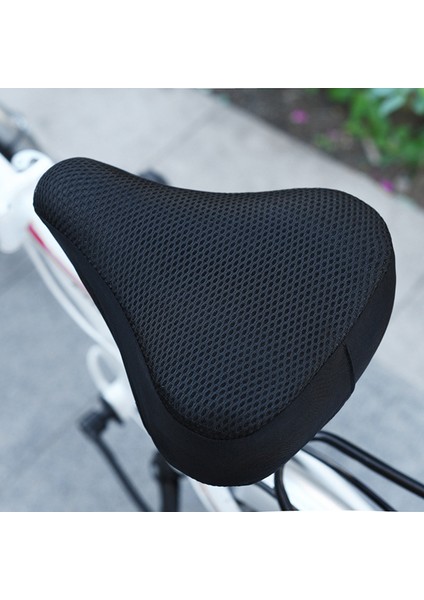 Siyah Stil Bisiklet Sele 3D Yumuşak Bisiklet Koltuk Kılıfı Pedal Sili Koltuk Pedi Bisiklet Nefes Alabilir Sele Rahat Bisiklet Bisiklet (Yurt Dışından) modelleri