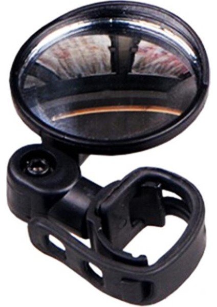 Siyah 45MM Tarzı Bisiklet Bisiklet Evrensel Direksiyon 360 Derece Dönebilen Geniş Açılı Arka Görüş Aynası Bisiklet Bisiklet Geniş Kapsamlı Arka Yansıtıcı (Yurt Dışından)