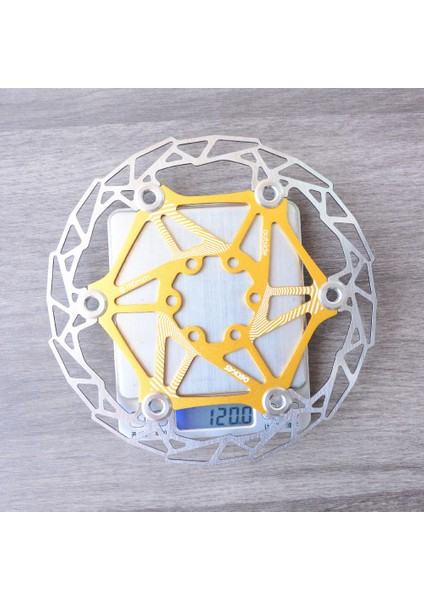Altın 160MM Tarzı Deckas Ultralight 82G C 6 Inç mm Disk Fren 6 Civata Rotor Mtb Dağ Bisikleti Bisiklet Yüzen Rotor Parçaları 6 Renk (Yurt Dışından)