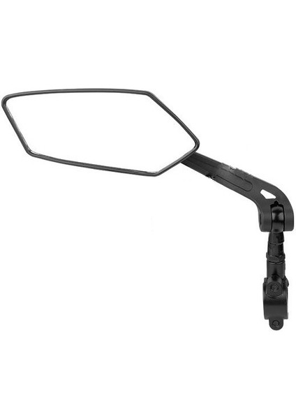 Sol Stil Bisiklet Arka Görüş Aynası Metal Braketi Direksiyon Yan Montajlı E-Bisiklet Scooter Arka Görüş Reflektörü Pivot Rotasyon Ayarlı Lens (Yurt Dışından)