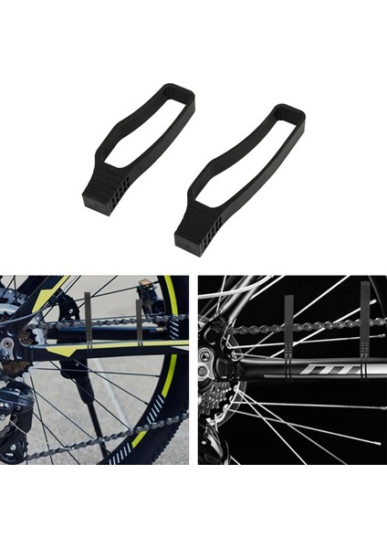 Kırmızı Stil 1 Çift Kauçuk Bisiklet Zincir Koruma Bisiklet Zincir Koruma Zincir Korumalı Ped Zincir Koruması (Yurt Dışından) fiyatları