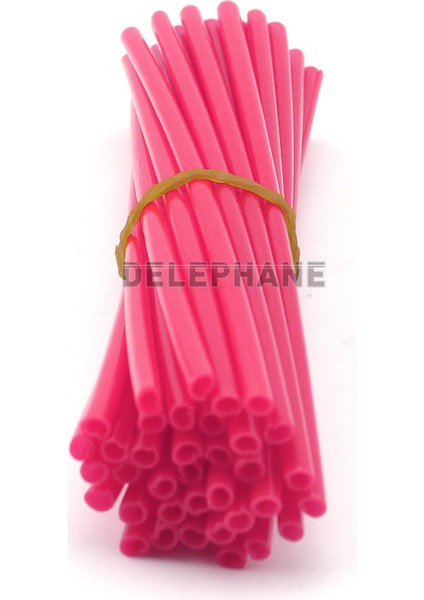 Gül Kırmızı Tarzı Renkli Jant Kapsülleri Çocuklar Yol Dağ Bisikleti Motosiklet Bisikleti Tekerlek Rims Örgü Konuş Covers Dekorasyon (Yurt Dışından)