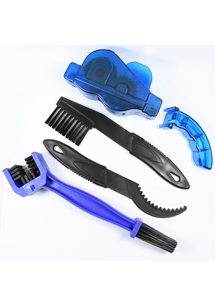 Temizleyici Set 2 Stili Taşınabilir Bisiklet Zincir Temizleyici Bisiklet Fırçaları Fırça Yıkama Aracı Dağ Bisikleti Temizleme Kiti Açık Hava Aksesuarı (Yurt Dışından)