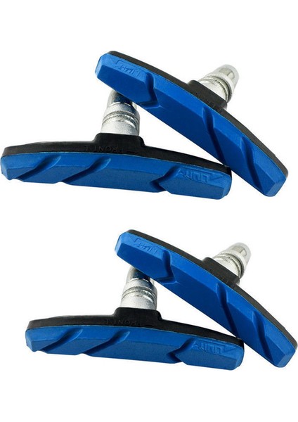 Siyah-2pcs Tarzı V Tipi Sessiz Fren Pedleri Ayakkabı Bisiklet Bisiklet Dağ Bisikleti Ölü Hız Fren Pedleri V Fren Sistemi Fren Derisi (Yurt Dışından)
