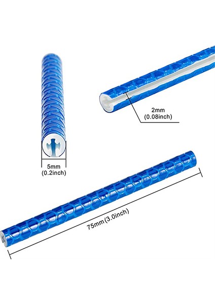 36 Adet Mor Tarzı Pcs Bisiklet Sürme Tekerlek Jant Konuş Montajı Klip Tüp Su Geçirmez Uyarı Işık Şerit Reflektör Yansıtıcı Açık Bisiklet 75MM (Yurt Dışından)