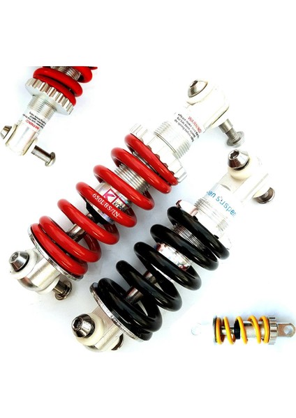 100MM Tarzı Üst Minimoto Atv Elektrikli Scooter Mini Pocket Mtb Dağ Bisikleti Metal Arka Süspansiyon Şok - (Yurt Dışından) modelleri