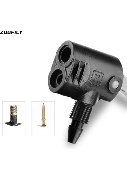 1pc Adaptör Vanası Stili 1 Adet Bisiklet Pompa Nozül Hortum Adaptörü Çift Başlı Hava Pompalama Parçaları Servis Aksesuarları Fv Hizmeti Presta Valf Dönüştürücü (Yurt Dışından) fiyatları