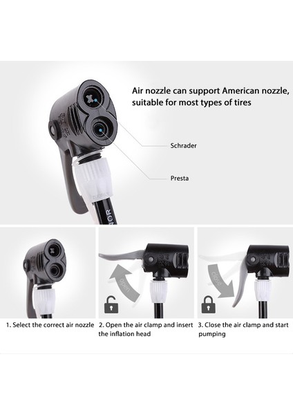 1pc Adaptör Vanası Stili 1 Adet Bisiklet Pompa Nozül Hortum Adaptörü Çift Başlı Hava Pompalama Parçaları Servis Aksesuarları Fv Hizmeti Presta Valf Dönüştürücü (Yurt Dışından) modelleri