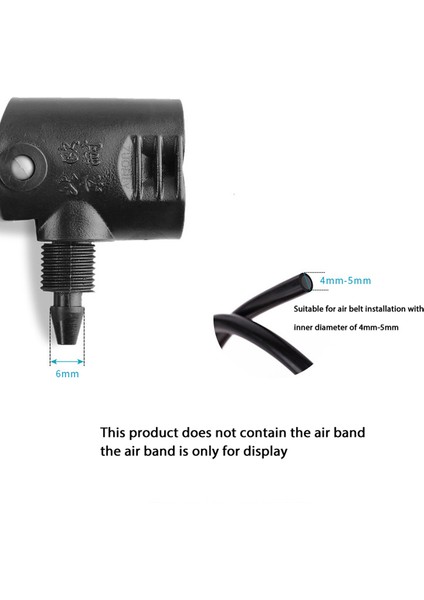 1pc Adaptör Vanası Stili 1 Adet Bisiklet Pompa Nozül Hortum Adaptörü Çift Başlı Hava Pompalama Parçaları Servis Aksesuarları Fv Hizmeti Presta Valf Dönüştürücü (Yurt Dışından) fırsatları