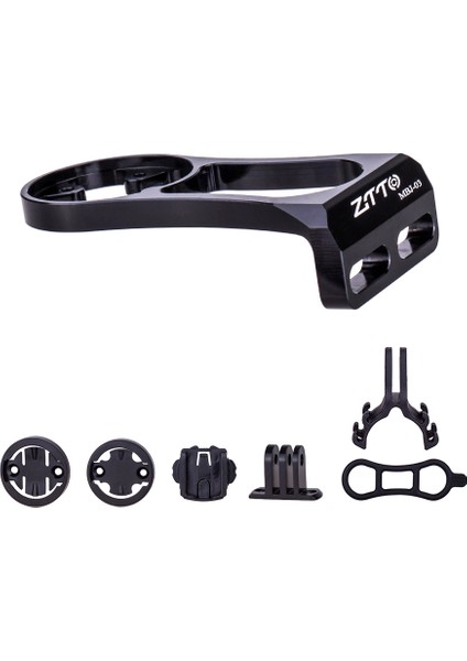 Siyah Stil Ztto Mtb Yol Bisikleti Stoperi Gps Tutucu Bilgisayar Kamera Tutucu Garmin Bryton Cateye Gopro Montaj Bisiklet Direksiyon Uzatması (Yurt Dışından)