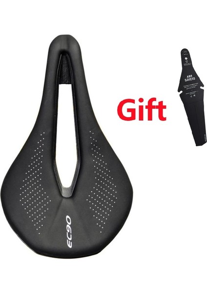 Siyah 143MM Tarzı EC90 Bisiklet Koltuk Sele Mtb Yol Bisikleti Koltukları Dağ Bisikleti Yarış Koltuğu Pu Nefes Alabilen Yumuşak Koltuk Yastığı (Yurt Dışından)