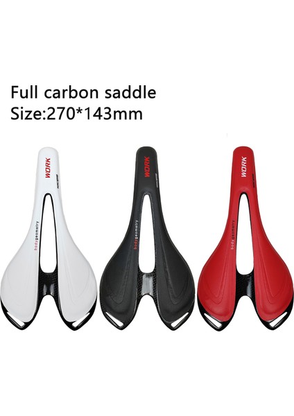 Kırmızı Stil 3k Tam Karbon Fiber Bisiklet Koltuğu Yol Boş Mtb Bisiklet Karbon S Koltuk Bisiklet Yastık Bisiklet Parçaları Parlak Sele 123G (Yurt Dışından) modelleri