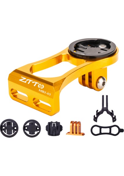Altın Tarzı Ztto Mtb Yol Bisikleti Stoperi Gps Tutucu Bilgisayar Kamera Tutucu Garmin Bryton Cateye Gopro Montaj Bisiklet Direksiyon Uzatması (Yurt Dışından)
