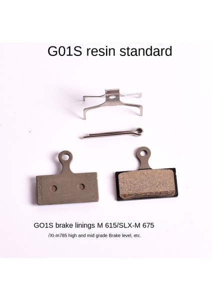 G01S 1 Takım Tarzı G01S Reçine Fren Balataları Mtb Bisiklet Fren Balataları Deore Xt Slx Deore RS785 R517 Için (Yurt Dışından)