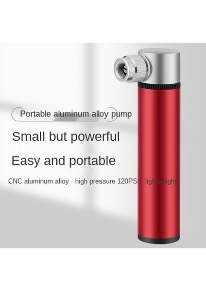 Kırmızı Stil Bisiklet Dağ Bisikleti Aksesuarları Küçük Alüminyum Alaşım Pompa Taşınabilir Mini Basketbol Güzellik ve Fransız Ağzı Şişirilebilir Tüp (Yurt Dışından) fırsatları