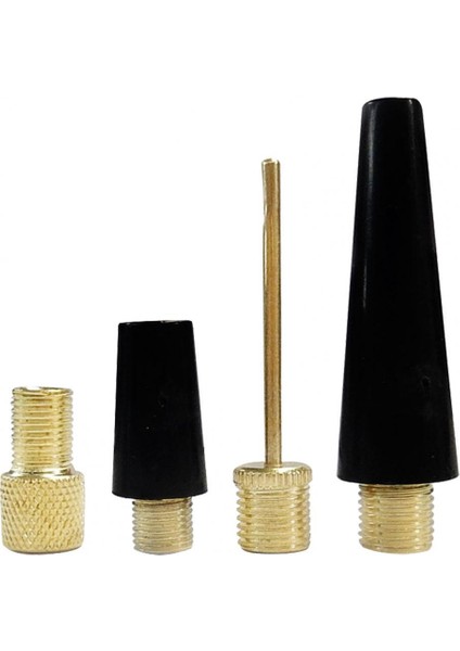 No.4 Stili Yüksek Basınçlı Top Pompa Inflator Kiti Yedek Paslanmaz Çelik Nozül Adaptör Ile Şişme Nozül Metal Nozül Değiştirme (Yurt Dışından)