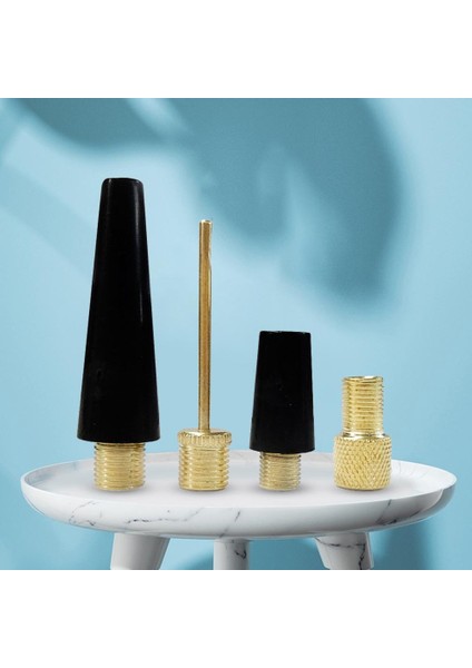 No.4 Stili Yüksek Basınçlı Top Pompa Inflator Kiti Yedek Paslanmaz Çelik Nozül Adaptör Ile Şişme Nozül Metal Nozül Değiştirme (Yurt Dışından) fiyatları