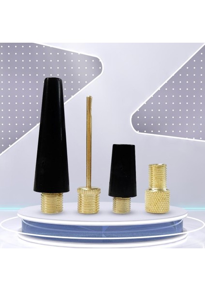 No.4 Stili Yüksek Basınçlı Top Pompa Inflator Kiti Yedek Paslanmaz Çelik Nozül Adaptör Ile Şişme Nozül Metal Nozül Değiştirme (Yurt Dışından) fırsatları