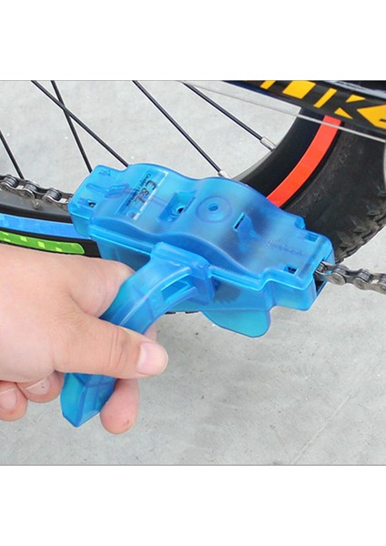 Mavi Stil Bisiklet Yıkama Zinciri Çok Fonksiyonlu Bisiklet Zinciri Yıkama Cihazı Bisiklet Pedal Temizleyici Taşınabilir Zincir Temizleme Aracı (Yurt Dışından) fiyatları
