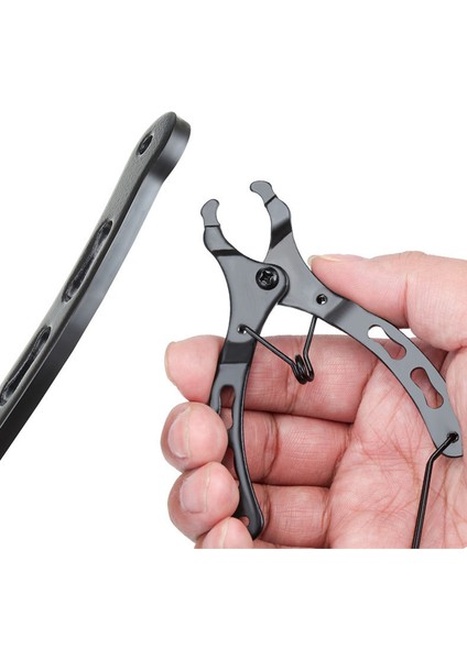 Siyah Fırça Stili Bisiklet Zincir Toka Pense Zincir Kesici Bisiklet Zincir Hızlı Çıkarma Zincir Kanca Montaj Sökme Anahtarı Bisiklet Onarım Aracı (Yurt Dışından) modelleri