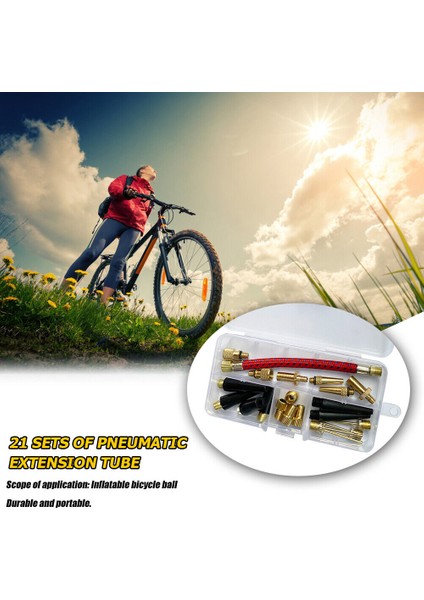 Bir Set Stili Tüp Hava Hortumu Adaptör Kitleri Bisiklet Tamir Araçları Bisiklet Lastiği Şişme Açık Hava Anti-Direnci Onarım Elemanları (Yurt Dışından) fiyatları