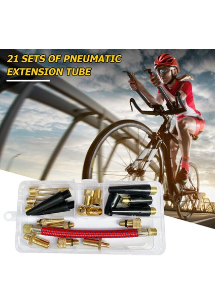 Bir Set Stili Tüp Hava Hortumu Adaptör Kitleri Bisiklet Tamir Araçları Bisiklet Lastiği Şişme Açık Hava Anti-Direnci Onarım Elemanları (Yurt Dışından) modelleri