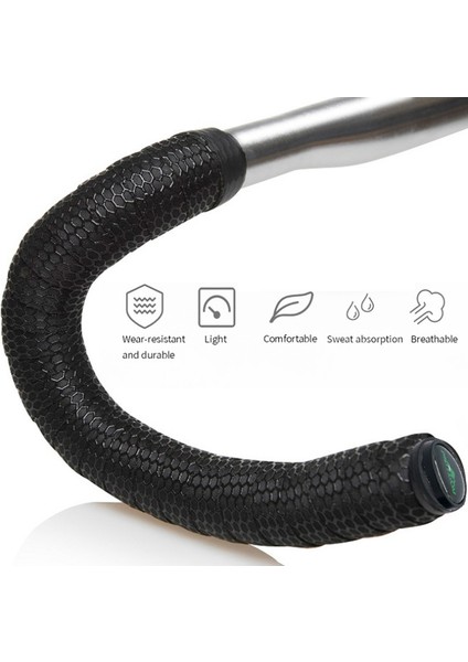 Yeşil Stil Yeni Bisiklet Direksiyonu Yol Bisikleti Kaymaz Silika Jel Eva Şok Emici Direksiyon Bandı Bisiklet Sargı Uç Fiş Bisiklet Direksiyonu (Yurt Dışından) fiyatları