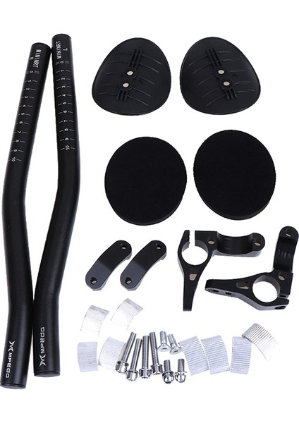 Siyah Stil Bisiklet Dinlenme Tt Direksiyon Klip Üzeri Aero Barlar Direksiyon Uzatma Triatlon Aerobars Tri Barlar Mtb Yol Bisikleti Bisiklet Dinlenme Direksiyonu (Yurt Dışından)