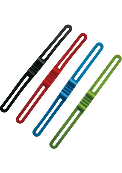 Mavi Stil 4'lü Bisiklet Bandı Fener Bisiklet Kayış Kurdele Montaj Bisiklet Bandaj Esnek Tekrar Kullanılabilir Direksiyon Hoparlör Bağı (Yurt Dışından) indirimleri