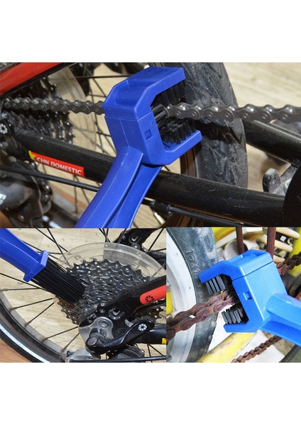 Kırmızı Stil Cbmmaker Motosiklet Zincir Temizleyici Plastik Bisiklet Bisiklet Moto Fırça Bisiklet Temizleme Zincir Temizleyici Açık Temizleyici Araçları Yol Mtb Için (Yurt Dışından) fiyatları