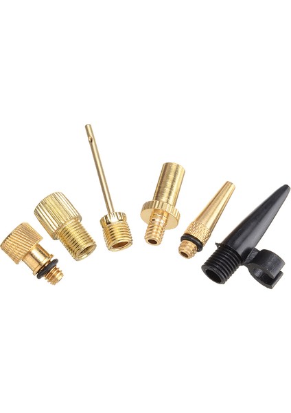 Schrader Valf Adaptörü Pompa Uzatma Tüpü Bisiklet Lastik Pompa Valf Adaptörü Nozul Inflator Tüp Kiti W Top Iğnesi (Yurt Dışından) fırsatları