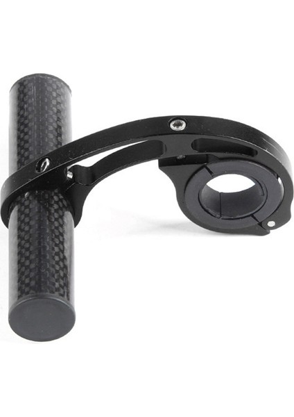 Siyah Stil 10CM Bisiklet Gidon Uzatıcı Bisiklet Ön Işık Alüminyum Alaşımlar Karbon Fiber Stand Bilgisayar Montaj Braketi Uzatma Rafı (Yurt Dışından)