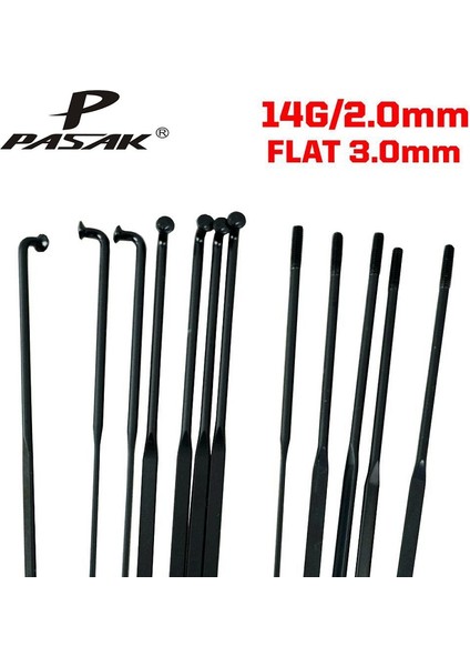 266X10MM Tarzı 14G Dirsekli 2mm Düz Çubuk 3mm Mtb Konuş Yolu Bisikleti Kırık Rüzgar Konuş Çelik Tel Gönder 14MM Bakır Başlı Kap Bisiklet Parçaları (Yurt Dışından) fiyatları