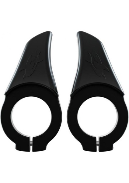 Siyah Stil 1 Çift Sürme Boynuz Dinlenme Kavrama Dağ Bisikleti Uzun Mesafe Anti Kavrama Çok Renkli Aşınmaya Dayanıklı Bisiklet Kavrama (Yurt Dışından)