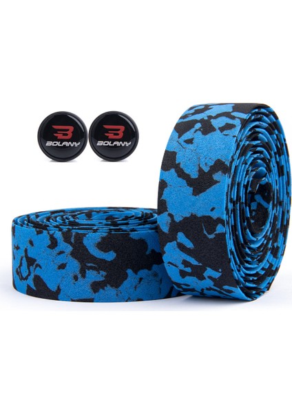 Mavi Stil Yol Bisikleti Tutacağı Kaymaz Esnek Gidon Bandı (Yurt Dışından)