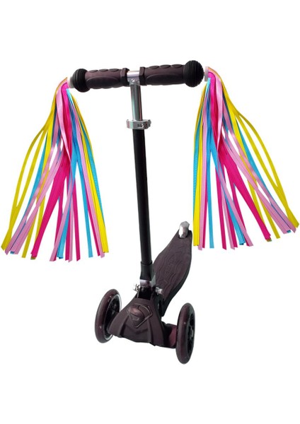 B Tarzı Çocuklar Renkli Streamers Scooter Bisiklet Direksiyon Streamers Ponpon Şerit Aksesuarları Için Erkek Kız (Yurt Dışından) modelleri